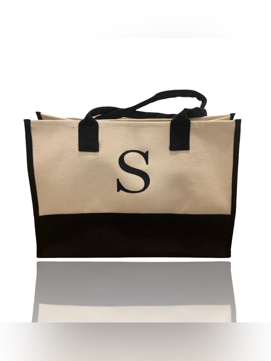 Handbags - Monogrammed "S" tote bag.